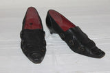 Escarpins FRANCE MODE  cuir Noir T 40 TBE