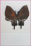 LE SILLA Sandales Luxe Tout Cuir  Bijoux & Pierres Multicolores  T 38 TBE