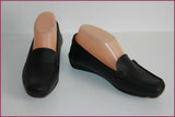 Mocassins souples GEOX RESPIRA Cuir Noir T 35 TTBE