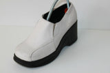 CHARLES & KEITH Derby  Compensés Cuir Blanc T 33 TBE