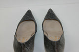 Escarpins ELEGANCE PARIS Tout Cuir Gris Petits Talons T 36 TBE