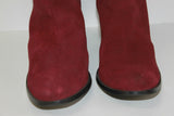 Bottes à Talons Daim Pourpre T 41 TTBE