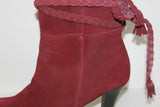 Bottes à Talons Daim Pourpre T 41 TTBE