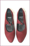 MARC Escarpins Tout cuir Prune T 35 TBE