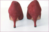 MARC Escarpins Tout cuir Prune T 35 TBE