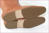 ARIDZA BROSS Bottes Cuir Artisanal Souple Ajouré T 36 TBE
