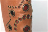ARIDZA BROSS Bottes Cuir Artisanal Souple Ajouré T 36 TBE