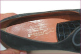 ERIC LOMAIN Bottier Derby Cuir Bleu Pétrole T 39 BE