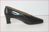 LAETYO Escarpins Tout Cuir Noir T 35 TTBE
