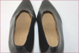 LAETYO Escarpins Tout Cuir Noir T 35 TTBE