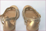 MELISSA Escarpins Sandales Synthétique Doré T 4.5 US / T 35.5 TBE