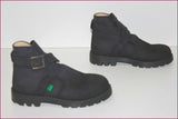 KICKERS Bottines Enfants Cuir Marine T 34 TBE