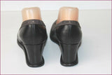 STEPHANE KELIAN Escarpins Cuir Talons Compensés T 4.5 / 37.5 BE