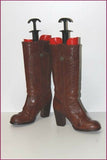 ASH Mi Bottes Cavalières Tout Cuir Marron T 37 TBE