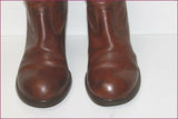 ASH Mi Bottes Cavalières Tout Cuir Marron T 37 TBE