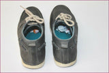 KICKERS Baskets Basses Cuir Gris foncé T 41 BE