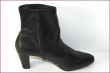 BOB Boutique Bottines Boots Cuir Noir Doublées Cuir T 37.5 ETAT NEUF