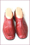 PIKOLINOS Escarpins Cuir Rouge Foncé Talons Elastiqués T 38 TBE