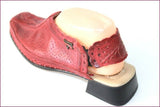 PIKOLINOS Escarpins Cuir Rouge Foncé Talons Elastiqués T 38 TBE