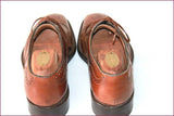 JEAN CLAUDE MONDERER Richelieu Derby Tout Cuir Marron Noisette T 42 BE