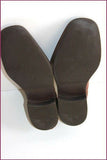 JEAN CLAUDE MONDERER Richelieu Derby Tout Cuir Marron Noisette T 42 BE