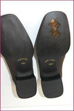 MUGNAI Escarpins Textile Stretch et Cuir Marron Souple T 39.5 ETAT NEUF