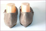 3 SUISSES Escarpins à Sangle Cuir Doré T 40 TBE