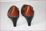 HISPANITAS Escarpins à Talons Cuir Marron T 36 TTBE