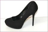 MOSQUITOS Escarpins Toile Noir Talons Aiguilles T 39 TTBE