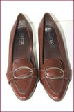 GEOX Escarpins Pointus Cuir Marron T 40 TTBE