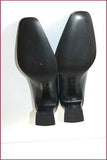 MINELLI Escarpins Vintage Tout  Cuir Bleu Nuit T 36 TBE