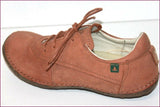 EL NATURALISTA Sneakers Cuir Marron Naturel T 35  ETAT NEUF