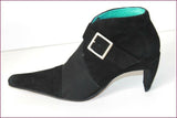 FLORENCE KOOLJMAN Boots Pointus Daim Noir T 6 / T 39 BE