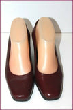 ARCHE Escarpins Cuir Bordeaux T 4 UK / 6 US / 37 EUR TBE