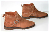 AIGLE Bottines boots Cuir  Marron Clair T 36 TTBE