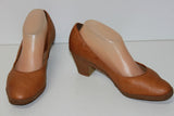 TED LAPIDUS Escarpins Cuir Souple Marron Caramel T 40.5 BE