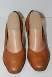 TED LAPIDUS Escarpins Cuir Souple Marron Caramel T 40.5 BE