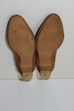 TED LAPIDUS Escarpins Cuir Souple Marron Caramel T 40.5 BE