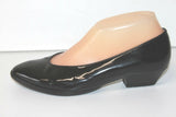 JB MARTIN Escarpins Vintage Tout Cuir Verni Brillant Noir T 36.5 TBE