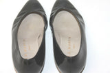 JB MARTIN Escarpins Vintage Tout Cuir Verni Brillant Noir T 36.5 TBE