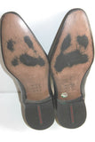 MARCOMEN Mocassins Cuir Verni Noir Avec Embauchoirs T 42 TBE