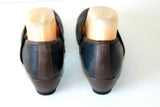KICKERS Escarpins à Sangles Elastiquées Cuir Bicolore T 38 TTBE