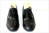 GEOX Respira Derby à Lacets Cuir Noir Doublés Cuir T 36 TTBE