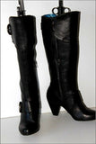 ARTURO CHIANG Bottes Cuir Lisse Noir  T 6 M / 36 TTBE