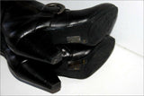 ARTURO CHIANG Bottes Cuir Lisse Noir  T 6 M / 36 TTBE