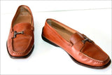 TOD'S Mocassins Tout Cuir Marron T 36 TBE