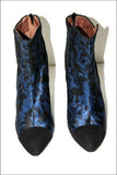 DESIGUAL Bottines Toile Satinée Imprimée Talons Fins T 40 TBE