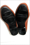 ARCUS Mocassins Souples Cuir Marron T 35.5 / 36 TBE
