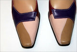 FREE LANCE Escarpins Tout Cuir Multicolore Talons Fins T 38 BE