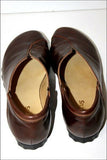 ARCUS Sneakers Derby Cuir Marron Petits Talons  T 37 TTBE